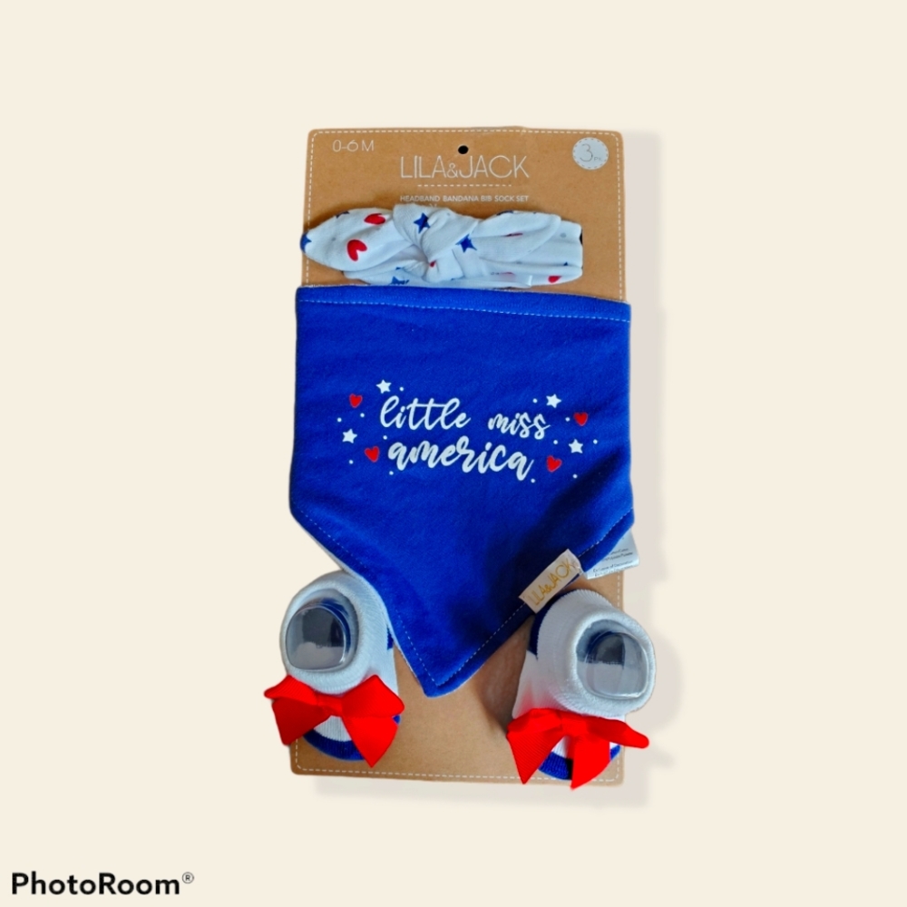 Lila&jack little miss America set